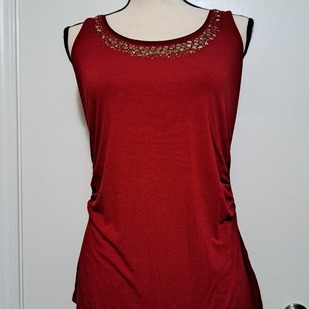 White House Black Market Embellished Tank